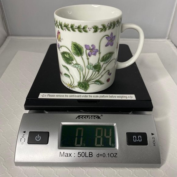 Purple Clematis Vines, Butterfly And Ladybug Mug - Picture 11 of 11